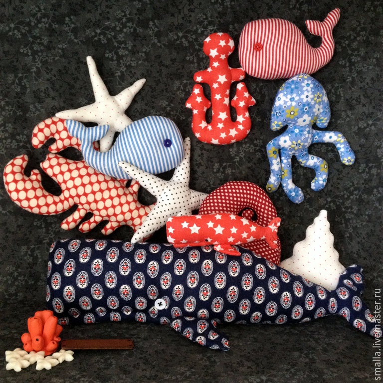 Обитатели морских глубин купить в интернет-магазине Ярмарка Мастеров по ...