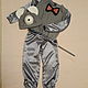  Костюмы: " Мышонок". Карнавальный костюм. Анна Смирнова (embroiderylinen). Интернет-магазин Ярмарка Мастеров.  Фото №2