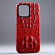 Crocodile leather case for any iPhone/Samsung/Sony/Honor model, Case, Moscow,  Фото №1