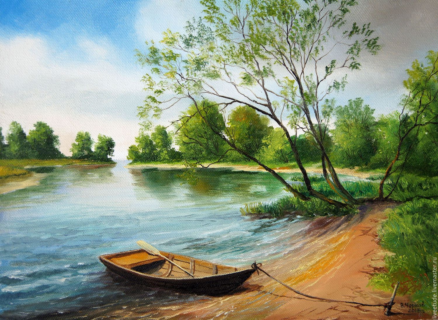 Рисунок показывающий красоту реки озера или моря. Картина "Речной пейзаж", 1900г. Пейзаж с речкой. Пейзаж рисунок.