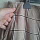 Винтаж: Юбка лен 55% / запАх. Англия. Юбки винтажные. ВИНТАЖ + handmade. Ярмарка Мастеров.  Фото №4
