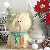 Куклы и игрушки handmade. Livemaster - original item Kitten`s First snowflakes.. Handmade.