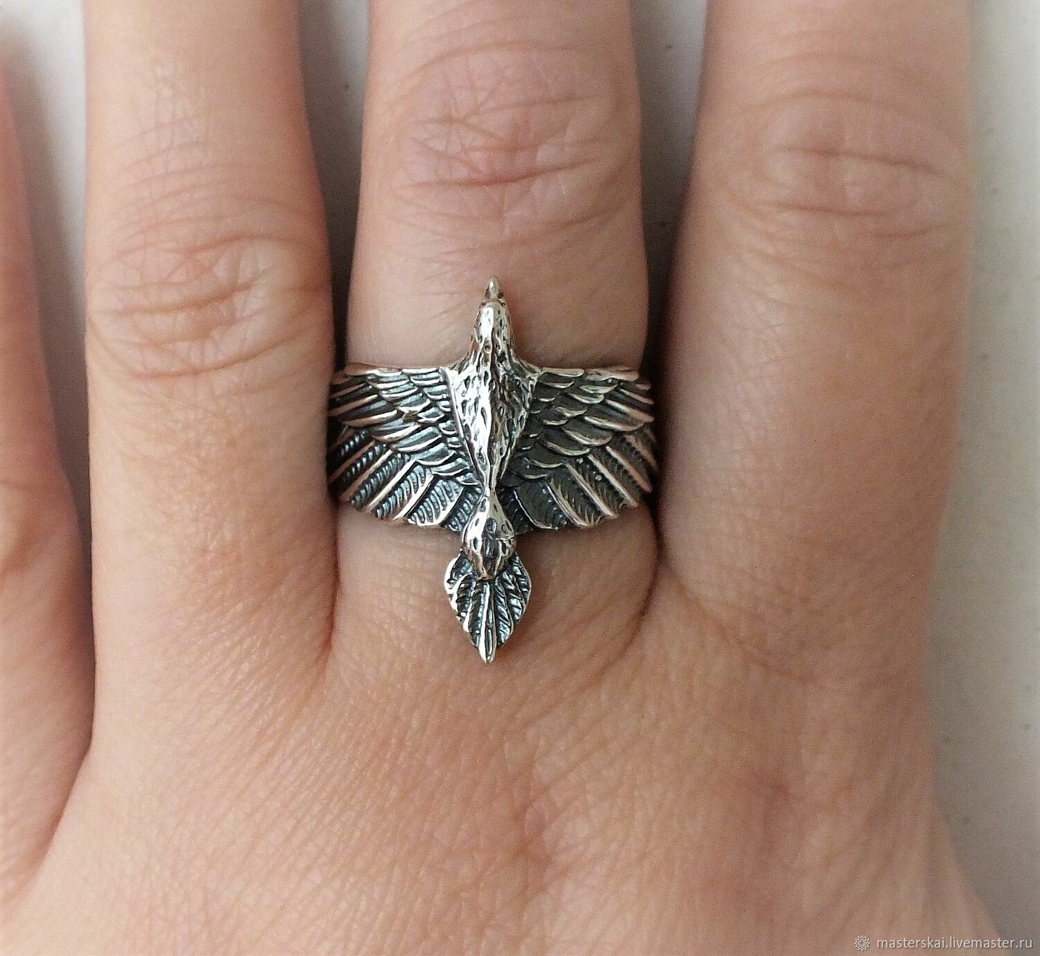 Ring 'Bird' - 925 silver, Rings, Moscow,  Фото №1