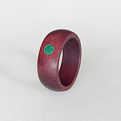Украшения handmade. Livemaster - original item Wooden ring No. 900. Handmade.