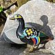 Заказать Винтаж: ПАРА  ГУСЕЙ - ФИГУРКИ  ПТИЦ  Cloisonne  Клуазоне  Старый Китай. Чердак дяди Рико. Ярмарка Мастеров. . Статуэтки винтажные Фото №3
