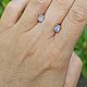 Серьги пусеты серебро лабрадорит. Серьги классические. Newstylejewelry. Ярмарка Мастеров.  Фото №5