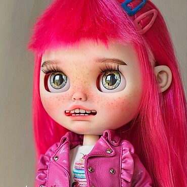 Куклы и игрушки ручной работы. Ярмарка Мастеров - ручная работа Кукла блайз ( blythe ) "Кендис". Handmade.