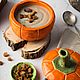Тыква керамическая с крышкой. Шкатулки. Dream Ceramics. Интернет-магазин Ярмарка Мастеров.  Фото №2