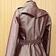 Order Raincoats:Silk taffeta trench coat. AVS -dressshop. Livemaster. . Raincoats and Trench Coats Фото №3