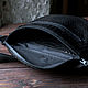 Waist bag made of genuine black Python leather Black dragon. Waist Bag. odalgoods (odalgoods). My Livemaster. Фото №5