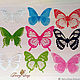 Butterfly translucent. Mix, large, 12 pieces, Interior elements, St. Petersburg,  Фото №1