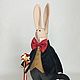 Bunny Johnny. Tilda Toys. Handmade from Veronika. Online shopping on My Livemaster.  Фото №2
