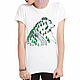 Cotton T-shirt 'Polar Bear'. T-shirts and undershirts for men. Dreamshirts. Online shopping on My Livemaster.  Фото №2