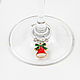 Wine glass charms. Wine Glasses. Super Bow Ties. Online shopping on My Livemaster.  Фото №2