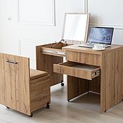 Для дома и интерьера handmade. Livemaster - original item TABLES: AURAWOOD-Comfort folding table (oak wotan). Handmade.