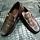 Men's moccasins made of genuine crocodile leather, handmade!. Moccasins. SHOES&BAGS. My Livemaster. Фото №6