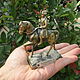 Заказать Винтаж: Старинная статуэтка скульптура миниатюра Napoleon sur cheval бронза. Антиквариат и винтаж из Франции. Ярмарка Мастеров. . Статуэтки винтажные Фото №3
