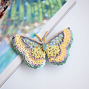 Butterfly brooch LILA