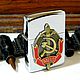 Зажигалка Lighters "Заслуженный работник МВД 1947-1957". Зажигалки. Neformal-World (Alexander Rusanov). Интернет-магазин Ярмарка Мастеров.  Фото №2