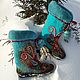.Boots valenki women's ' Winter noon ', Felt boots, Ekaterinburg,  Фото №1