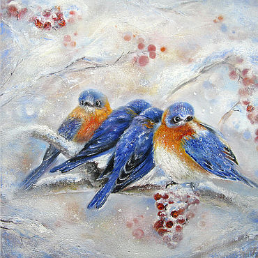 Картины с птицами