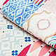 Розово-голубое одеяло покрывало в восточном стиле. Покрывала. Odeyalko-loskutok. Интернет-магазин Ярмарка Мастеров.  Фото №2