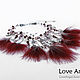 колье с перьями Love Angel (Анна Сорокина)