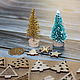 Set of mini Christmas trees, Scrapbooking Elements, Moscow,  Фото №1