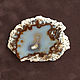 Agate. Stone painting 'Coffee dessert' (25h22,5 cm.). Pictures. The Precious Casket. Online shopping on My Livemaster.  Фото №2
