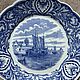 Винтаж: Тарелка настенная винтажная: Delft лот 3 шт. Тарелки винтажные. Антиквариат & Винтаж. Ярмарка Мастеров.  Фото №10