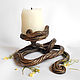 Forged candle holder ' Curl', Candlesticks, Zelenograd,  Фото №1