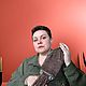 Заказать Вечерняя сумочка Кальмар. Магазинчик Тепла и Уюта (TarAnka). Ярмарка Мастеров. . Сумка с фермуаром Фото №3
