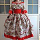 Boho long linen dress 'Provence. Apple orchard'. Dresses. Kupava - ethno/boho. My Livemaster. Фото №6