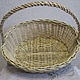 Basket wicker oval with a high handle. Basket. Elena Shitova - basket weaving. My Livemaster. Фото №4