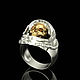 Кольцо "Facet of an Astronaut" из золота 585 пробы. Кольца. BUGAKOV jewelry. Интернет-магазин Ярмарка Мастеров.  Фото №2