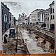 Author's oil painting' In the old city ' grisaille, Pictures, Moscow,  Фото №1