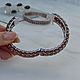  Гранатовое сияние. Браслет жесткий. Jewelry fashion. Ярмарка Мастеров.  Фото №4