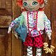Домовой-озорник "Рыжик". Мягкие игрушки. Ватные игрушки от Вероники Поленок 'Вероничкины детишки'. Ярмарка Мастеров.  Фото №6