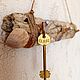 Ключница в стиле Driftwood-Art 37х8х7см. Ключницы настенные. E C O M I R. Интернет-магазин Ярмарка Мастеров.  Фото №2