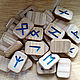 Ash runes with blue, Runes, Moscow,  Фото №1