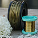 Brass wire in coils. Wire. creative_work. Online shopping on My Livemaster.  Фото №2