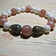 Bracelet sunstone, agate and chalcedony ' Tenderness'. Bead bracelet. Beautiful gifts for the good people (Alura-lights). Online shopping on My Livemaster.  Фото №2
