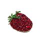 Brooch Strawberry, Brooches, Moscow,  Фото №1