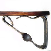 Для дома и интерьера handmade. Livemaster - original item Wrought iron bracket 