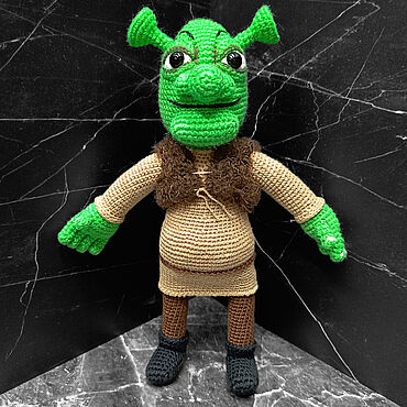 Куклы и игрушки ручной работы. Ярмарка Мастеров - ручная работа Шрек (Огр). Handmade.