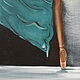 Танец Интерьерная картина маслом Балерина. Картины. Картины от Sarancha_Natalya. Ярмарка Мастеров.  Фото №5