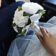Свадебный букет « Пионы в белом цвете», Свадебные букеты, Новочеркасск,  Фото №1
