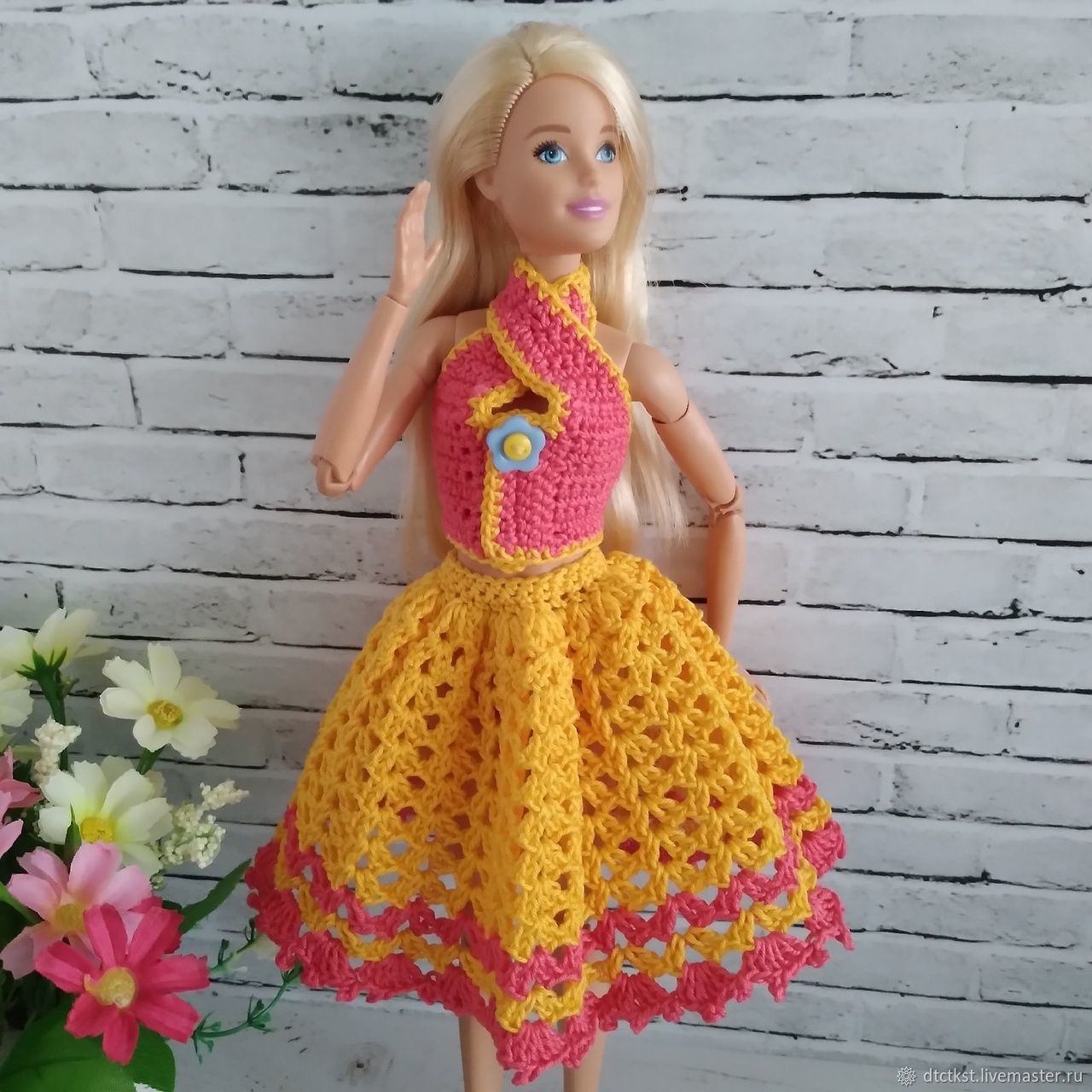 Описание Кукла Mattel Обувь, одежда, мебель, аксессуары Одежда для куклы Barbie Модный сиреневый