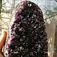  аметист Уругвайская вертикаль, натуральные камни. Друза. Amulet-Stone (AS). Ярмарка Мастеров.  Фото №6