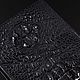 Заказать Бумажник из натуральной кожи крокодила IMA0225B111. CrocShop товары из экзотической кожи. Ярмарка Мастеров. . Кошельки Фото №3